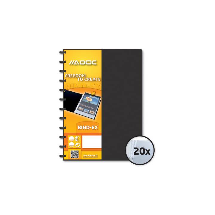 Sichtbuch A4 schwarz