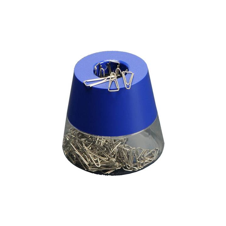 Büroklammern-Spender Clip Caddy blau