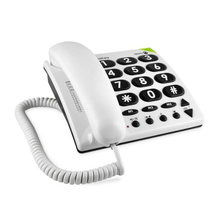 PhoneEasy 311c Tischtelefon, Weiss