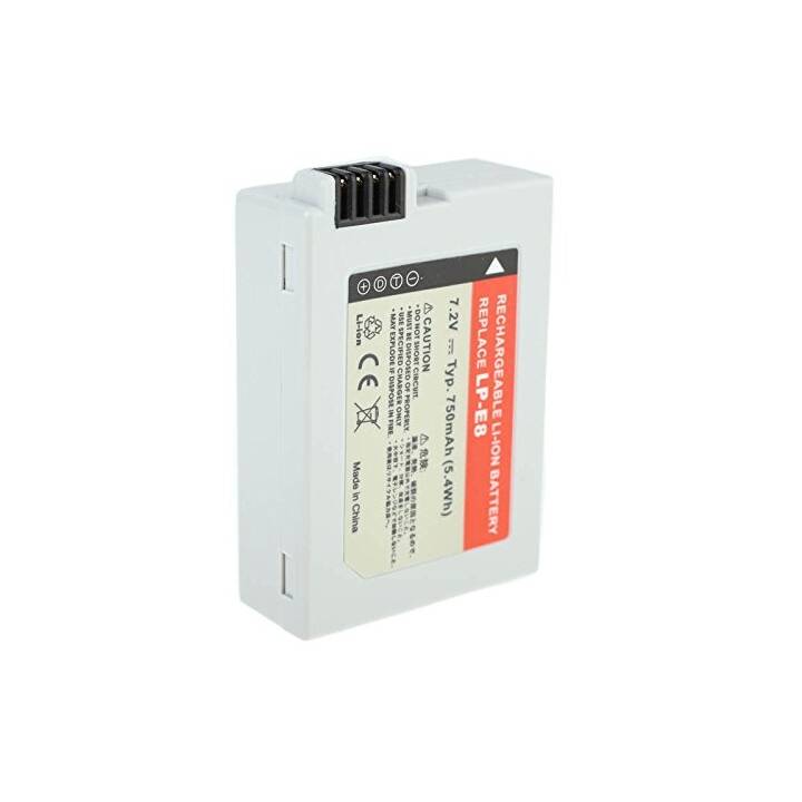 LP-E8 Digitalkamera Li-Ion Akku, 950 mAh