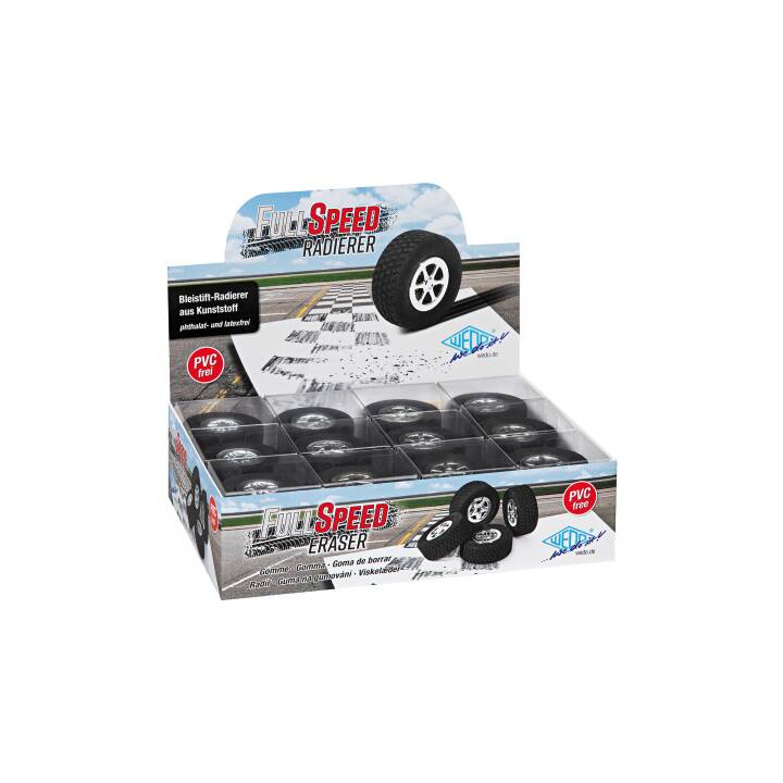 Radiergummi Full Speed (24 Stück)
