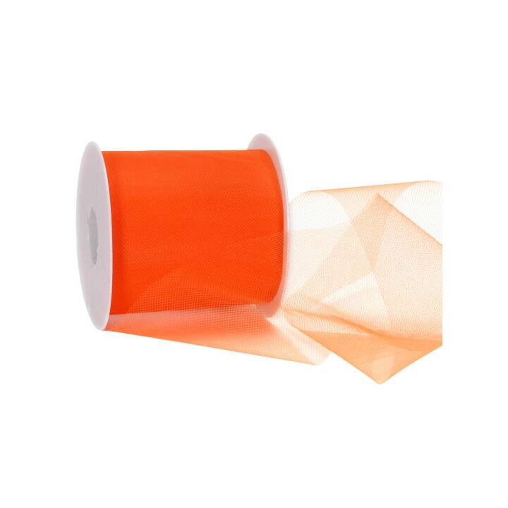 Band Tüll 10cmx50m orange
