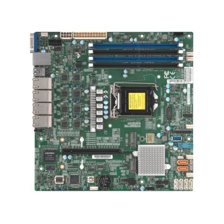 X11SCM-LN8F (LGA 1151, Intel C246, Micro ATX)