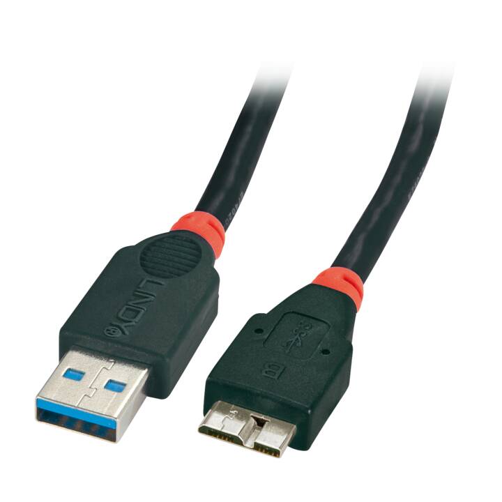 41837 USB-Kabel 2 m Black