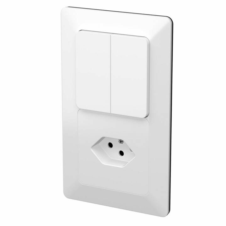 Schalter-Dose Kombination (10 A, 250 V)