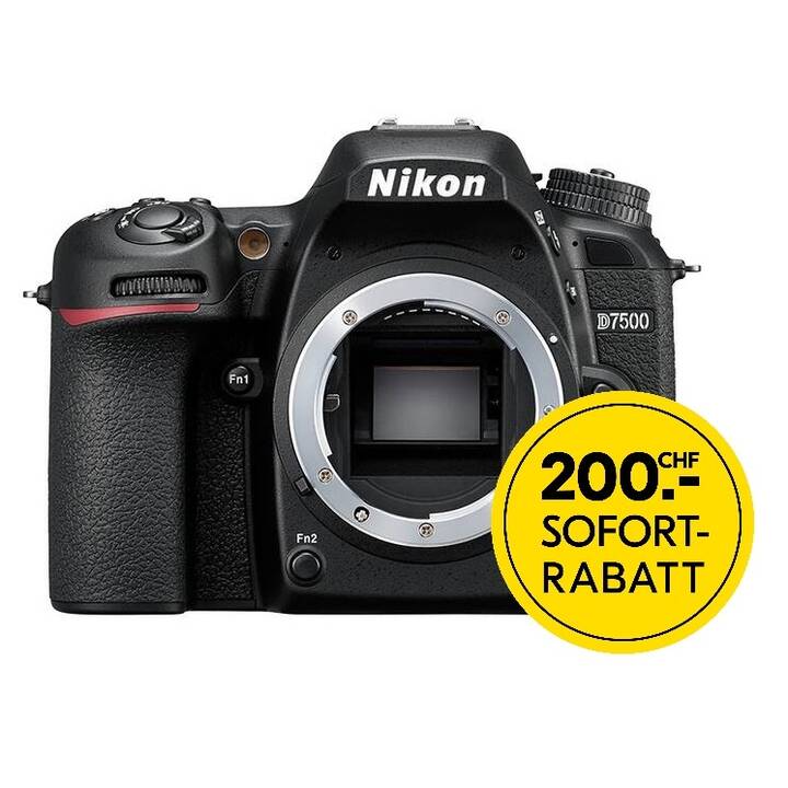 NIKON D7500 (20.9 MP, Bluetooth, WLAN) Interdiscount