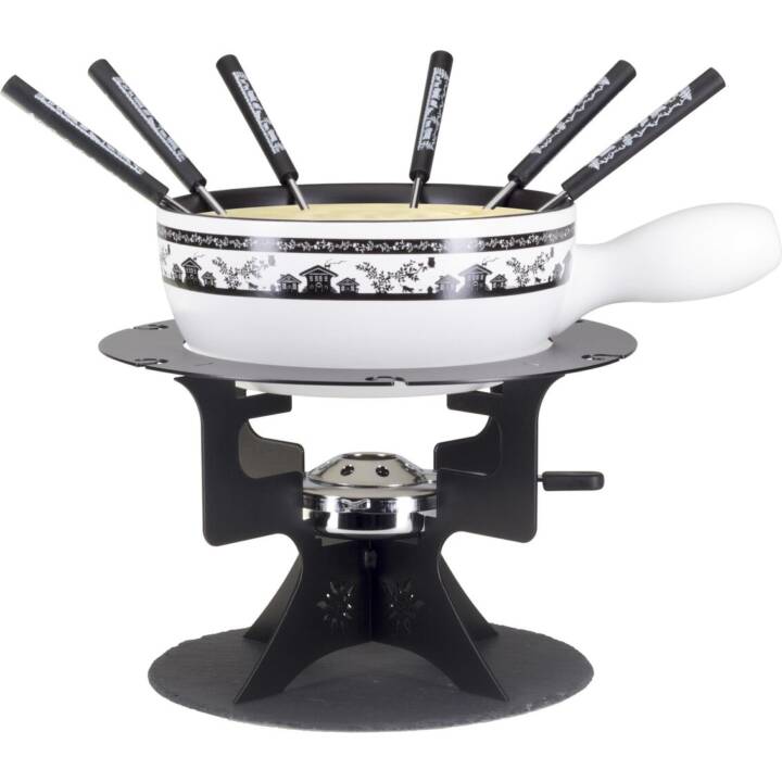 Set Mini Fondue Bar Haus Käsefondue-Set