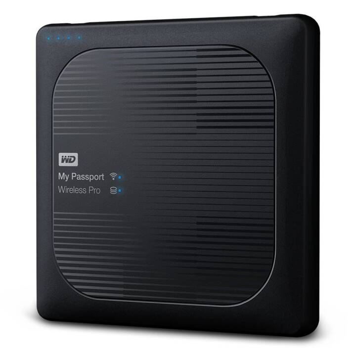 WD My Passport (USB 3.0, 4 TB, Schwarz)