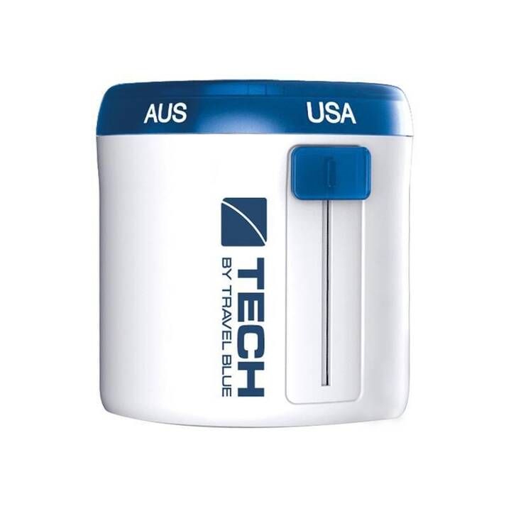 Reisestromadapter (Commonwealth-Steckdose, USA, Eurostecker, Typ G, Typ A, Typ C, Typ I / Commonwealth-Stecker, USA, Eurostecker,