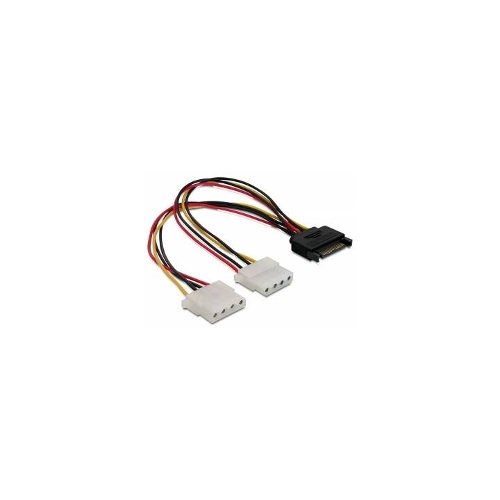 Adapter (4 Pin Molex, SATA, 20 cm)