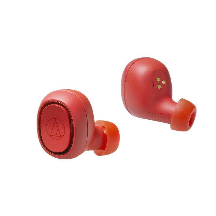 ATH-CK3TW (Earbud, Bluetooth 5.0, Rot)