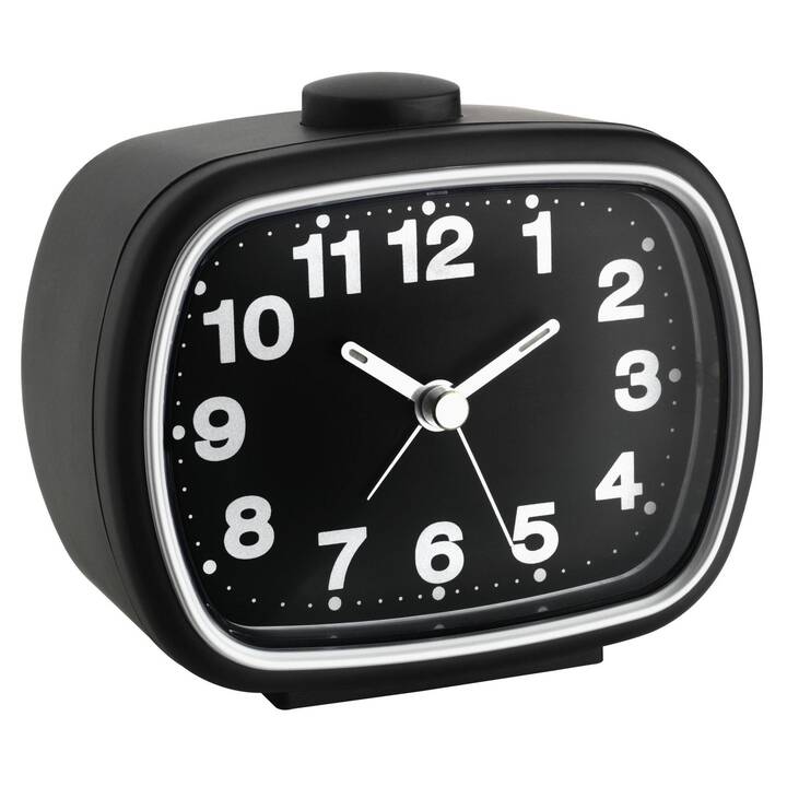 TFA Dostmann (Schwarz, Klassischer Wecker)