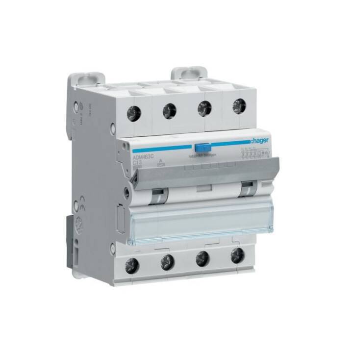 HAGER Leistungsschalter ADM463C (A-Type)