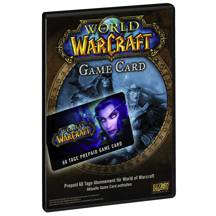 World of Warcraft PrePaid Game Card Interdiscount