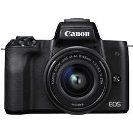 CANON EOS M50 Black inkl. EF-M 15-45mm