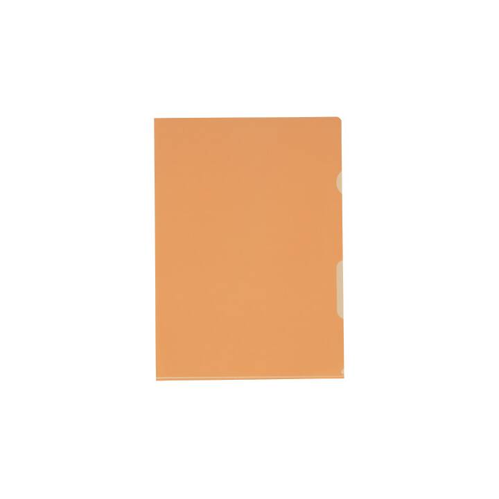 RACER Sichtmappen A4 orange 100 Stück