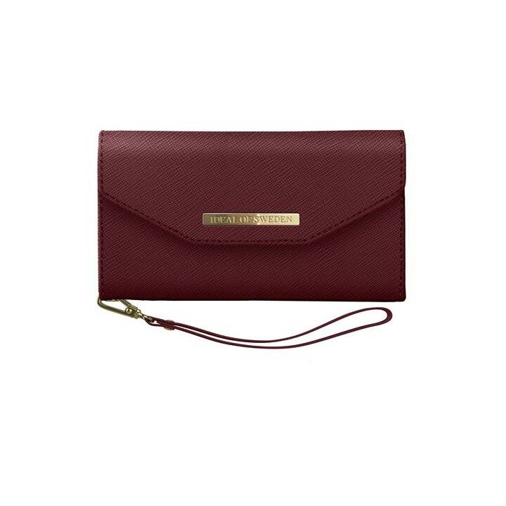 Tasche Mayfair Clutch burgundy (iPhone 8 Plus, iPhone 7 Plus, iPhone 6 Plus, iPhone 6s Plus, Rot)