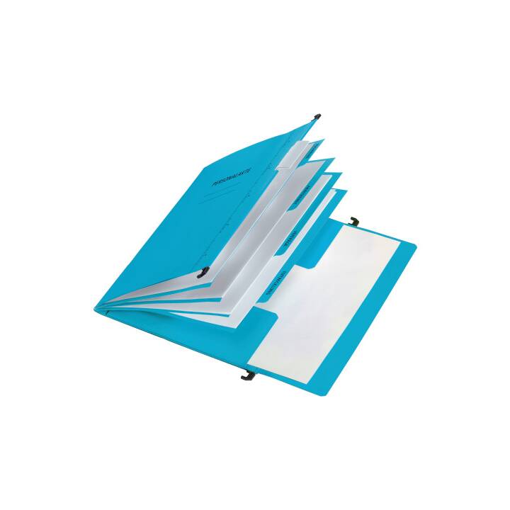 Personalakte 5-teilig, Blau