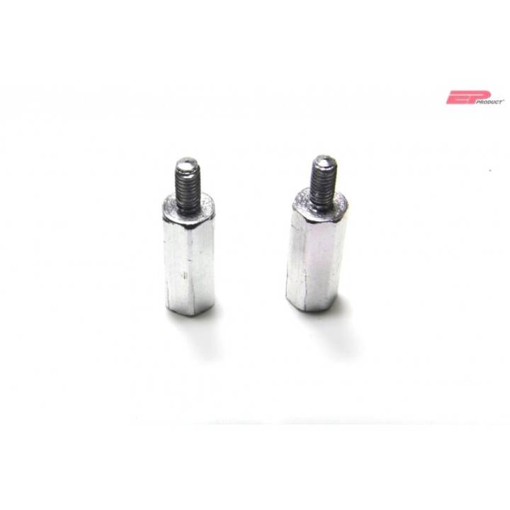 EP Verlängerung M3, 10 mm, Aluminium, 2 Stk.