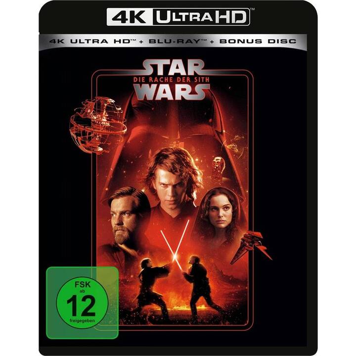 Star Wars - Episode 3 - Die Rache der Sith (4K Ultra HD, IT, DE, EN, FR)