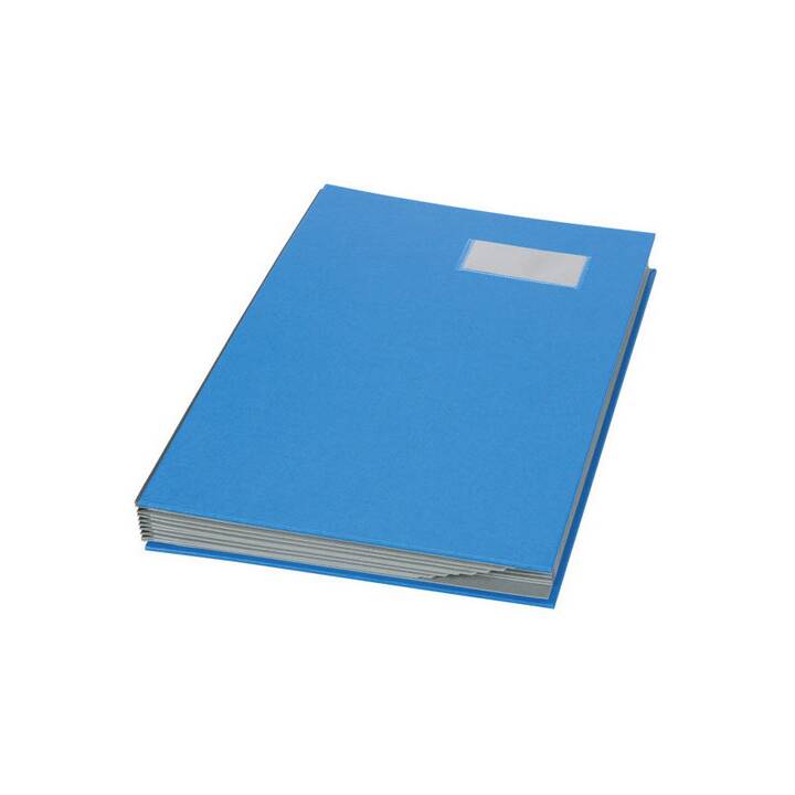 Unterschriftenmappe A4 blau, Register 1-10 240x340mm