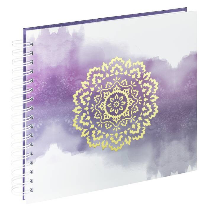 Golden Watercolor Fotoalbum (Mehrfarbig, 280 mm x 240 mm)