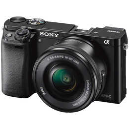 SONY Alpha 6000 ILCE-6000L + 16 - 50 mm Objektiv