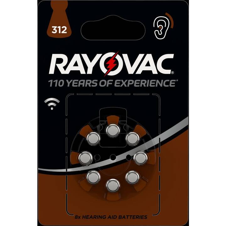 PR41 Batterie (Hörgeräte, HA312, 16 Stück)