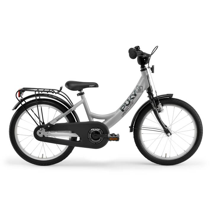 Kinderfahrrad ZL 18-1 (18", Grau, Schwarz)