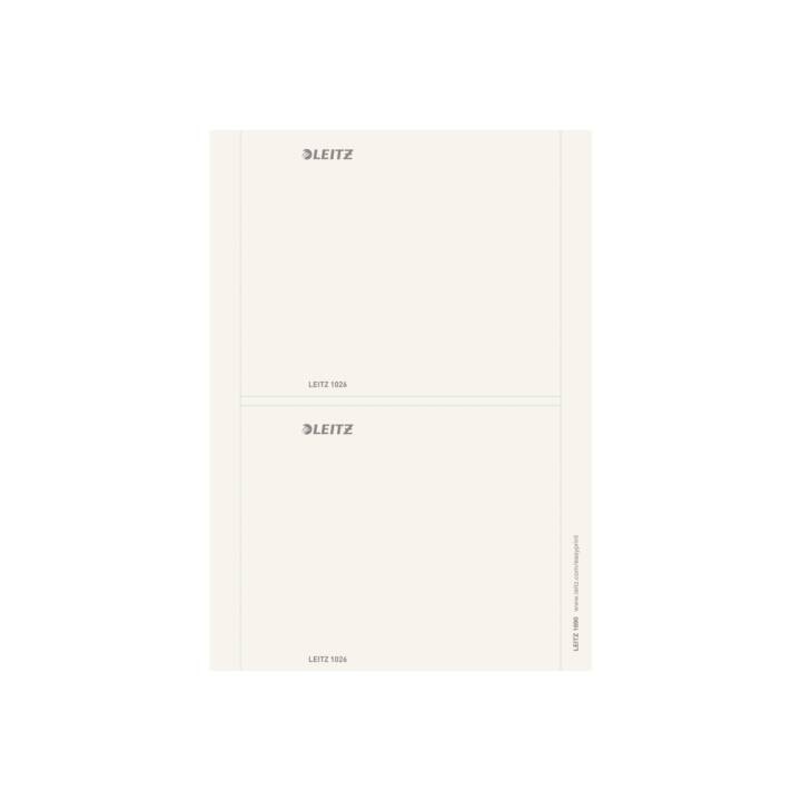 Rückenschilder PC grau 20 Stück