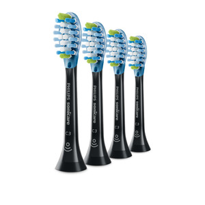 PHILIPS Sonicare C3 Premium Plaque Defense Bürstenköpfe Black