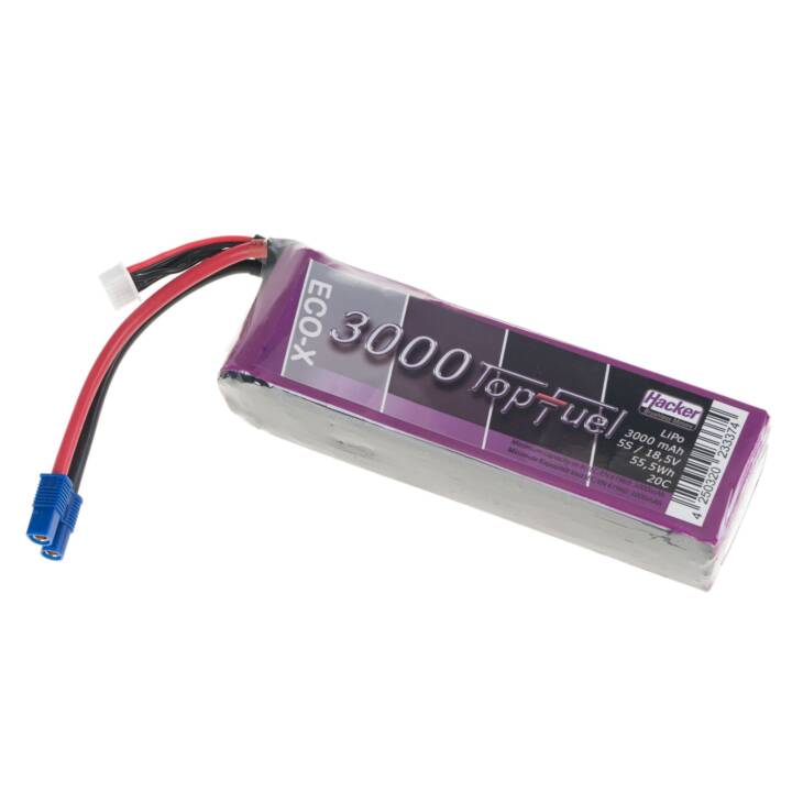 HACKER TopFuel LiPo-Akku, 3000 mAh, 18.5 V