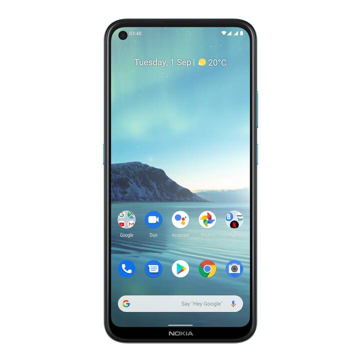 3.4 (6.39", 64 GB, 13 MP, Blau)