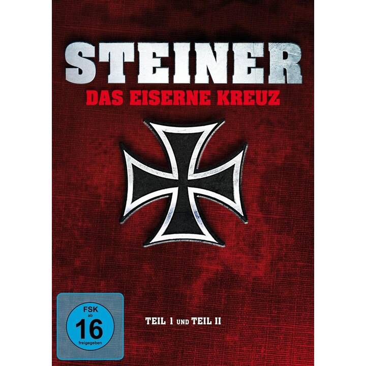 Steiner - Das Eiserne Kreuz Teil I und Teil II (Mediabook, DE, EN, FR)