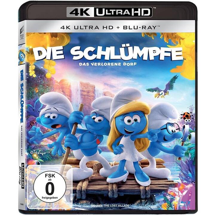 Die Schlümpfe (4K Ultra HD, DA, ZH, YUE, VLS, FI, NL, EN, FR)