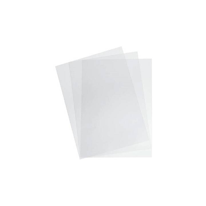 Umschlagdeckel, A4, 0.5 mm, Transparent, 100 Stück
