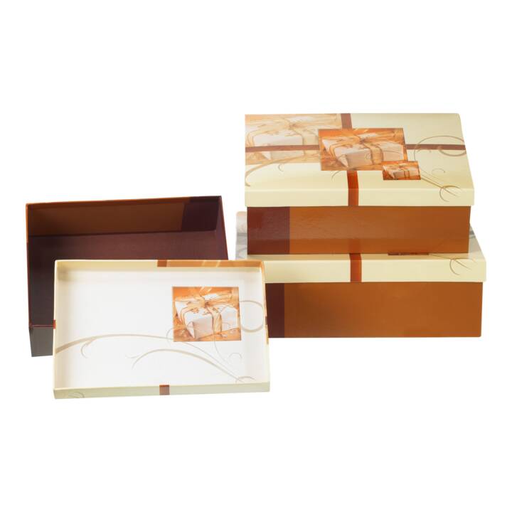 Geschenkbox-Set Present 3 Boxen