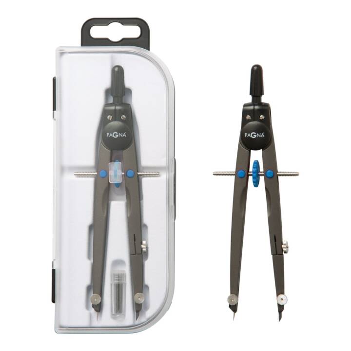 Zirkel (Schwarz, Blau, Grau)