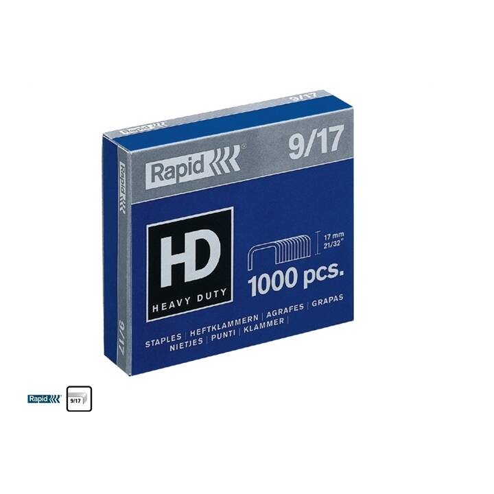 Heftklammern 9/17 (1000 Stück)
