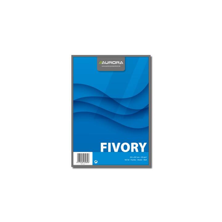 Karteikarten (A4, Weiss, Blanko, 100 Stück)