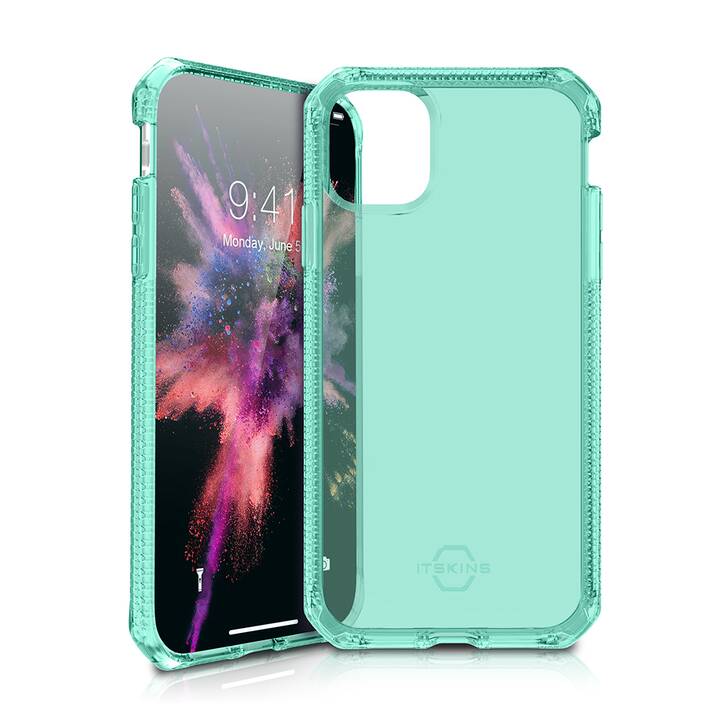 Bumper Spectrum Clear (iPhone 11, Grün, Transparent)