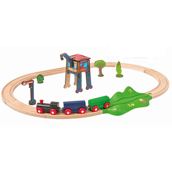 Oval Spielfahrzeug Fahrbahn