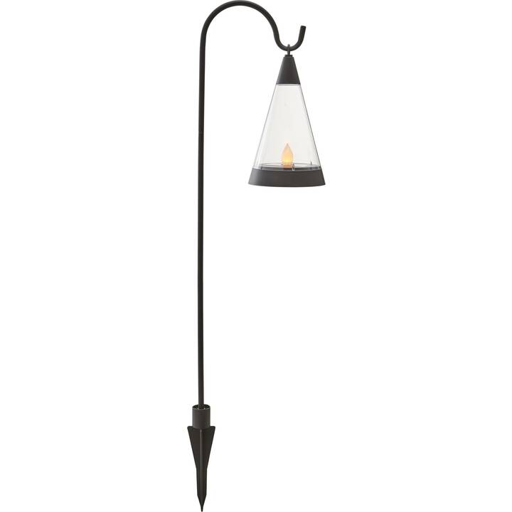 Pisa Solarleuchten (LED, 0.06 W, Schwarz)