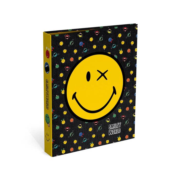 Ordner Smiley WD Crazy (A4, 8 cm, Mehrfarbig)
