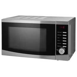 INTERTRONIC Mikrowelle mit Grill Silver