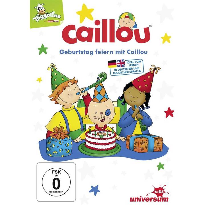 Caillou - Geburtstag feiern mit Caillou (EN, DE)