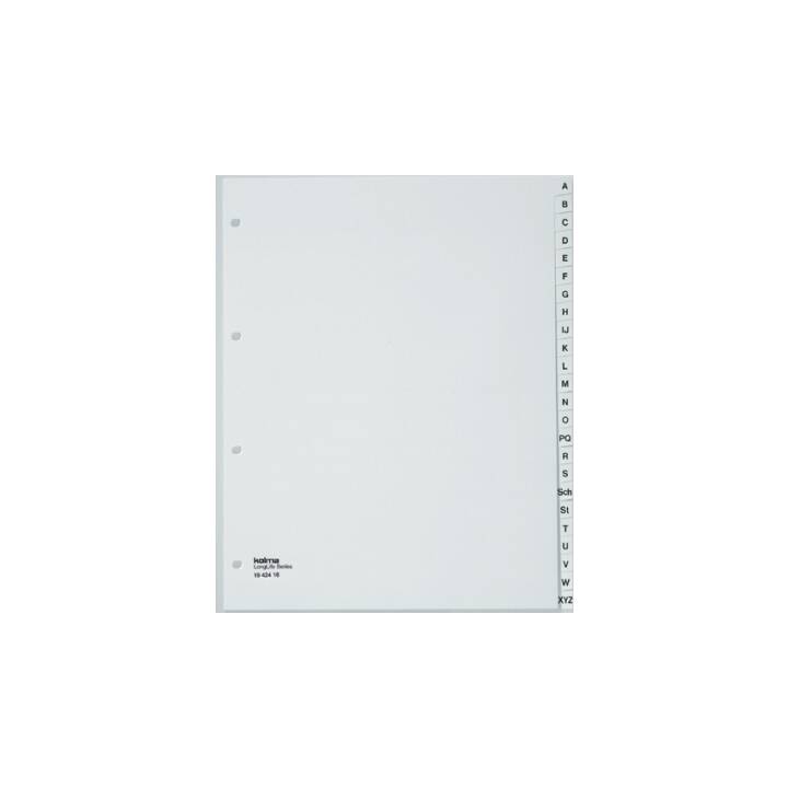 RACER Register LongLife XL A4 A-Z