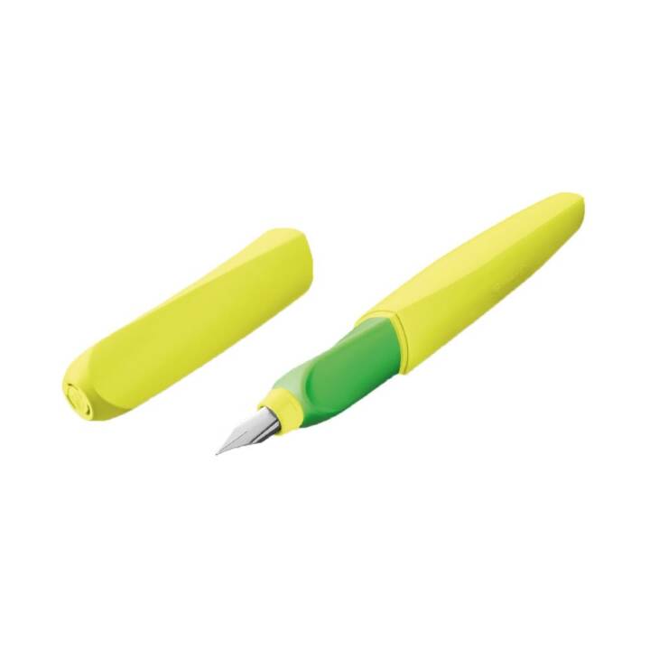 PELIKAN Twist Füllfederhalter Neon Gelb