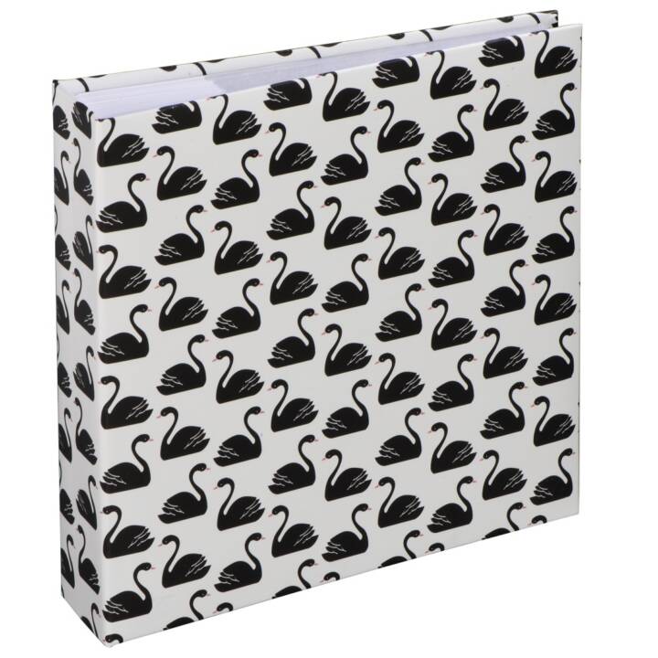 Memo-Album "Swan", für 200 Fotos im Format 10x15 cm, Weiss