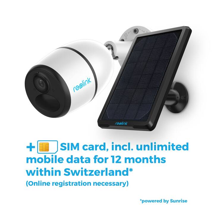 Überwachungskamera Go RL-4G-Solar-Sim 4G LTE inkl. SIM / Solar